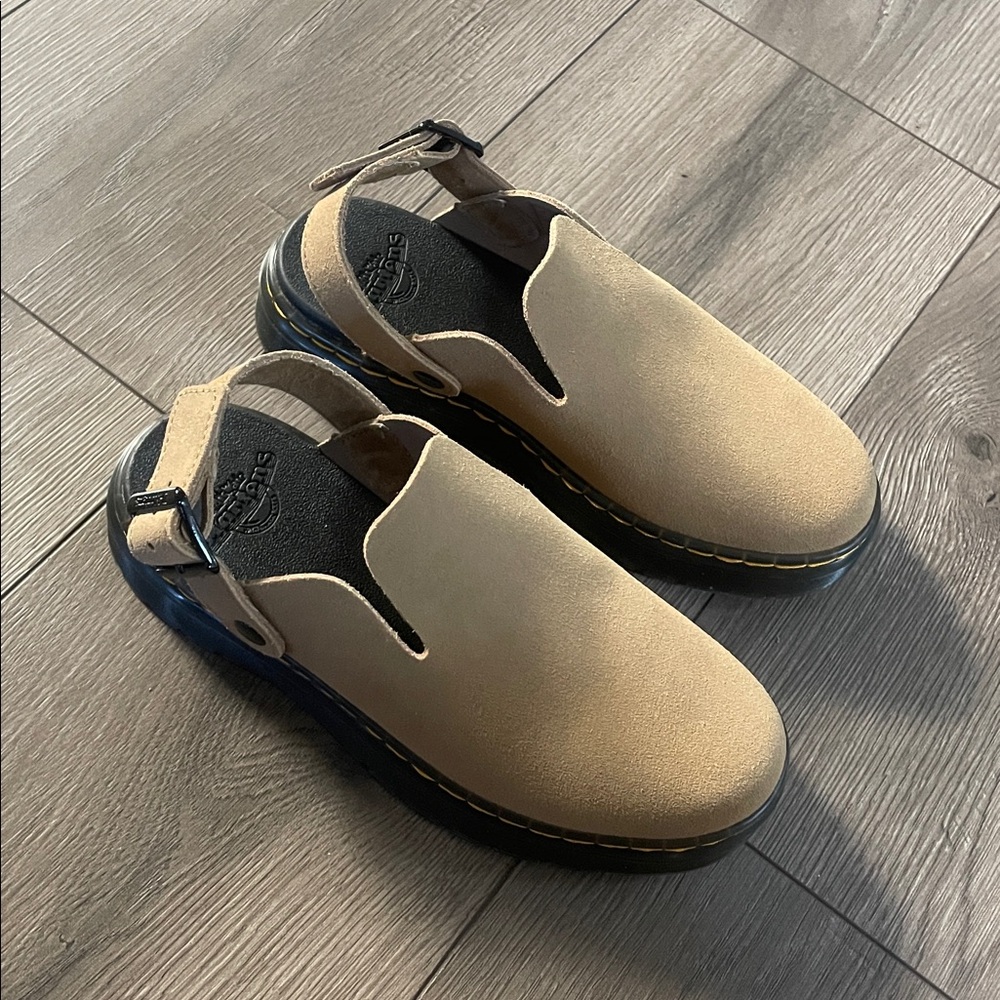 New Dr. Martens Carlson Slingback Mule Savannah Tan Sz:7